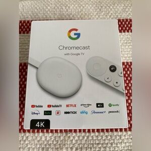 Google Chromecast 4K with Google TV